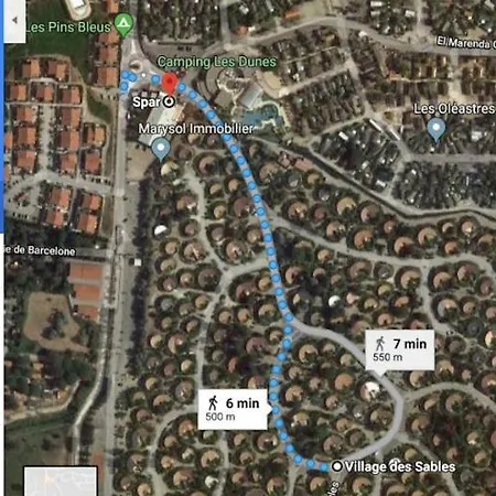 Dom wakacyjny Maison Jardin Wifi - Climatisation - 100 M Sauvage - 20 Min Perpignan Torreilles
